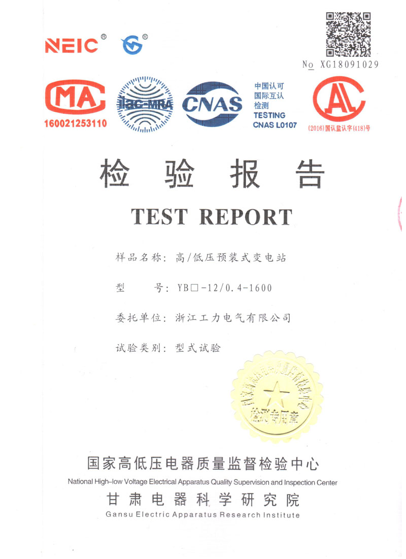 檢驗報告